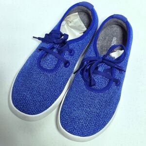 Allbirds Sneakers Womens Sz 9.5 10 Tree Skippers Merino Wool Lined Cobalt Blue